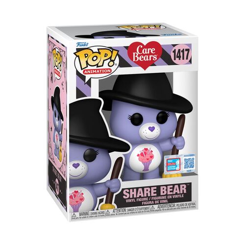 Care Bears - Share Bear Witch NYCC 2024 Exclusive Pop! Vinyl 1417