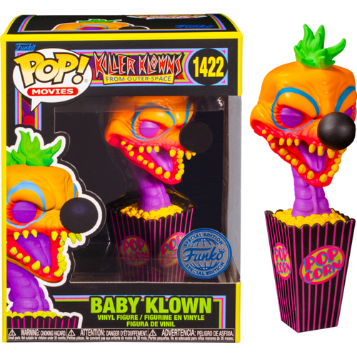 Killer Klowns from Outer Space - Baby Klown Blacklight #1422 Pop! Vinyl Figure