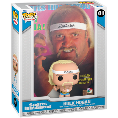 WWE - Hulk Hogan Sports Illustrated Pop! Covers Vinyl Figure 01