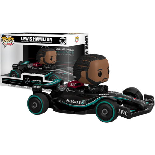 Formula 1 - Lewis Hamilton Mercedes AMG Petronas F1 Team #308 Pop! Rides Vinyl Figure