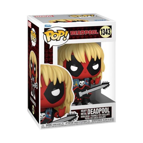 Deadpool - Metal band Pop! Vinyl 1343