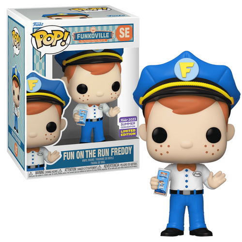 POP! Vinyl Funkoville - Fun on the Run Freddy #SE SDCC 2023 Limited Edition