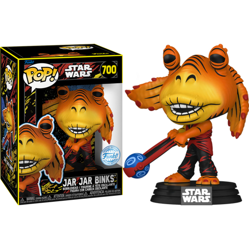 Star Wars Episode I: The Phantom Menace - Jar Jar Binks with Booma Balls 25th Anniversary Retro Series #700 Pop! Vinyl Figure