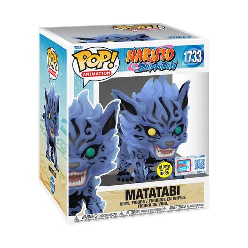 Naruto - Matatabi NYCC 2024 Exclusive Glow 6" Pop! Vinyl 1733