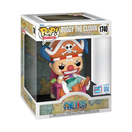 One Piece - Buggy the Clown (on Throne) NYCC 2024 Exclusive Pop! Deluxe 1740