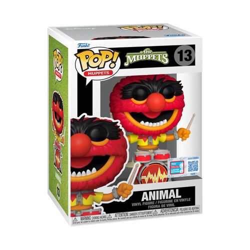 Muppets - Animal on Drums NYCC 2024 Exclusive Pop! Vinyl 13