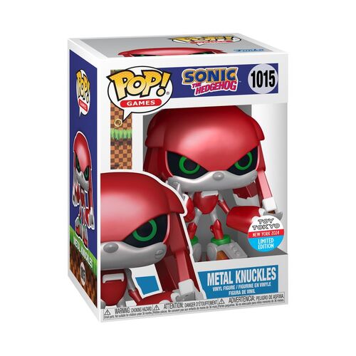 Sonic - Metal Knuckles NYCC 2024 Exclusive Pop! Vinyl 1015