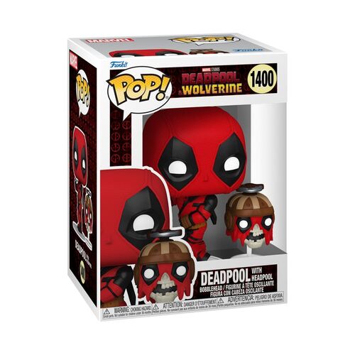 Deadpool & Wolverine - Deadpool with Headpool Pop! Vinyl 1400