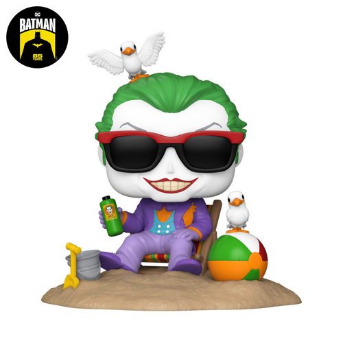 Batman: 85th Anniversary - Joker on the Beach (1989) Pop! Deluxe 520