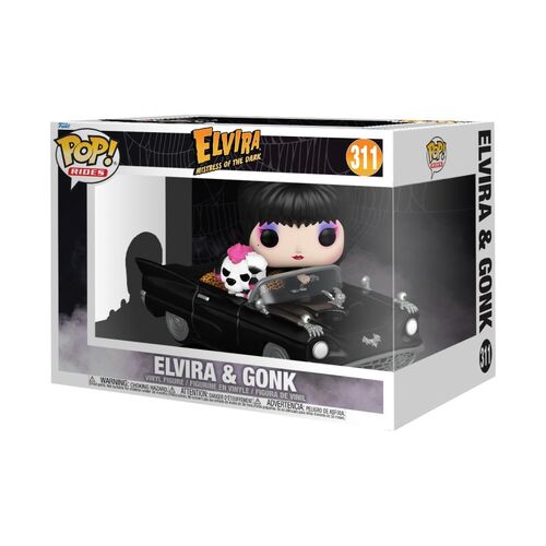 Elvira - Elvira & Gonk (with Macabre Mobile) Pop! Ride