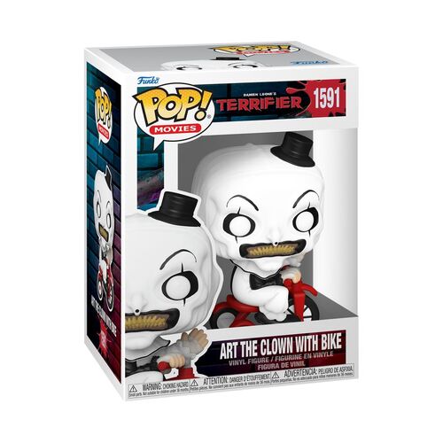 Terrifier - Art the Clown with bike Pop! Vinyl 1591