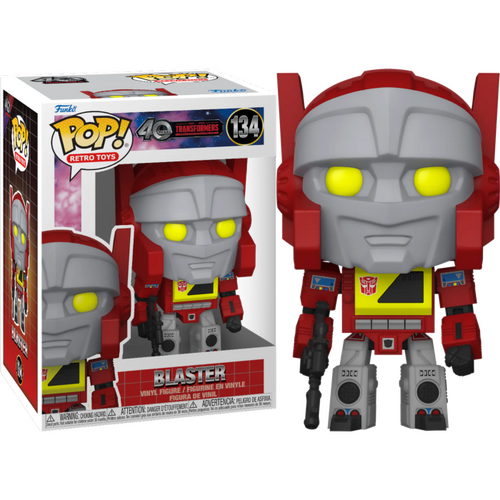 Transformers: Generation 1 - Blaster #134 Pop! Vinyl Figure