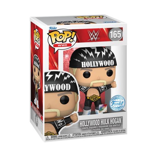 WWE - Hollywood Hulk Hogan US Exclusive Pop! Vinyl  165