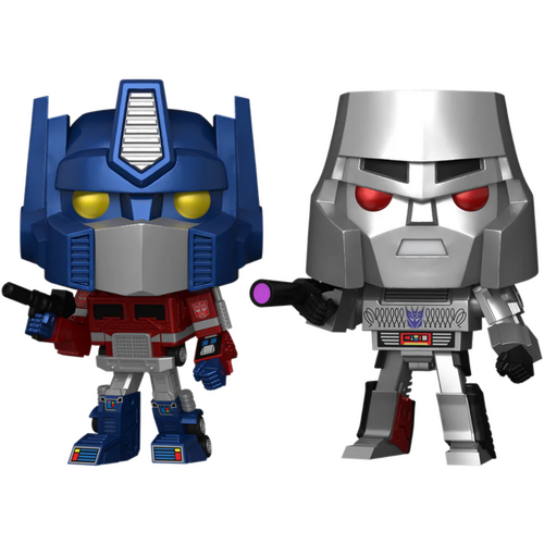 Transformers: Generation 1 - Optimus Prime & Megatron Metallic Pop! Vinyl 2-Pack