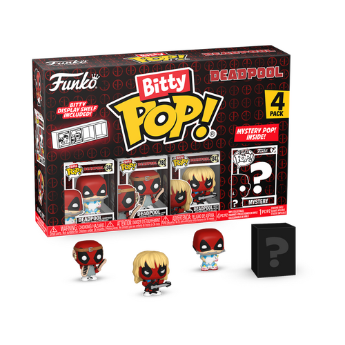 Deadpool - Sleepover Bitty Pop! 4 -Pack