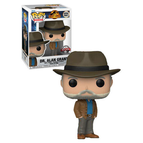 Funko Pop Jurassic World Dominion DR. Alan Grant #1221 Vinyl Figure