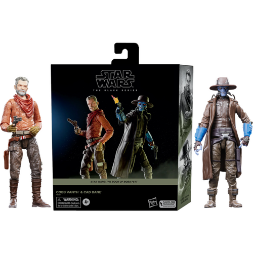 Star Wars: The Book of Boba Fett - Cobb Vanth & Cad Bane Black Series 6" Scale Action Figure 2-Pack