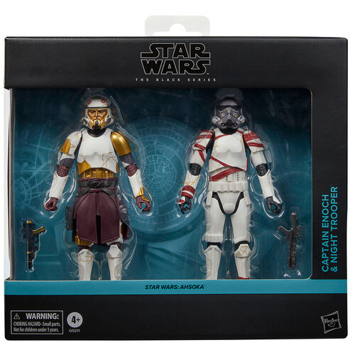 Star Wars Black Series Ahsoka - Captain Enoch & Night Trooper pack 2 figures