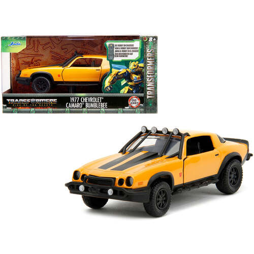 Transformers: Rise of the Beasts - 1977 Chevrolet Camaro Bumblebee Hollywood Rides 1/32 Scale Die-Cast Vehicle Replica