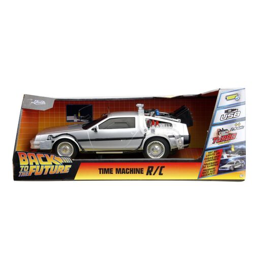 Back to the Future - Time Machine Remote Control 1:16 Scale Vehicle (with Light Up Function)