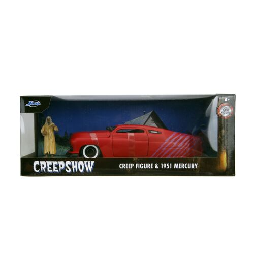 Hollywood Rides - 1951 Mercury with Creepshow 1:24 Diecast Set