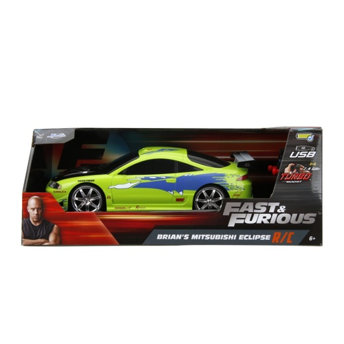 Fast and Furious - 1995 Mitsubishi Eclipse 1:16 Scale Remote Control Car