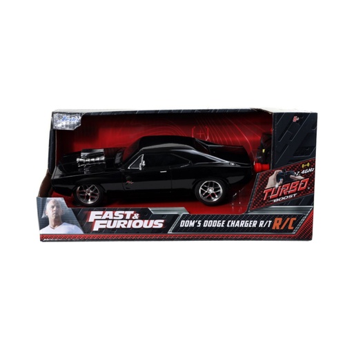 Fast & Furious - Dom's 1970 Dodge Charger 1:24 Scale Remote Control Car