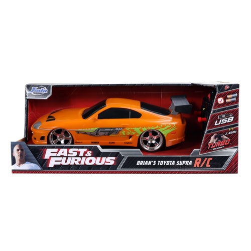 Fast & Furious - 1995 Toyota Supra 1:16 Scale Remote Control Car