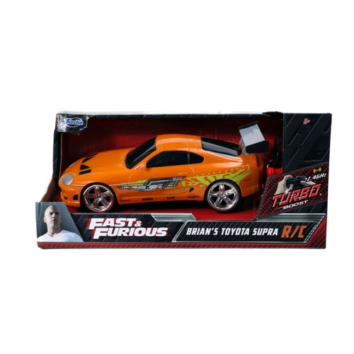 Fast & Furious - 1995 Toyota Supra 1:24 Scale Remote Control Car