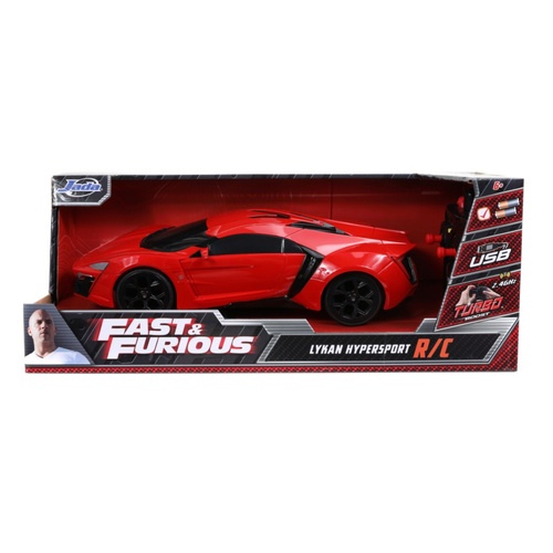 Fast & Furious - Lykan Hypersport 1:16 Scale Remote Control Car