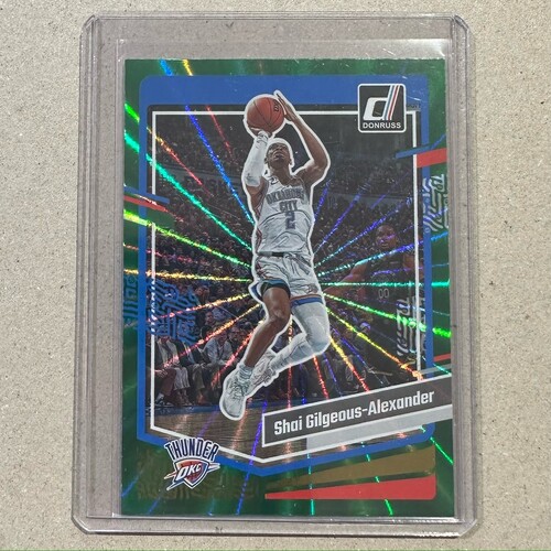 2023-24 Donruss Green Holo Parallel - Shai Gilgeous-Alexander