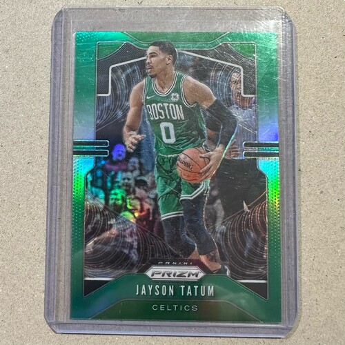 2019 PANINI Prizm - JAYSON TATUM Green #39