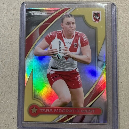 2024 NRL TRADERS TITANIUM WOMENS GOLD - TARA MCGRATH-WEST DRAGONS #008/210