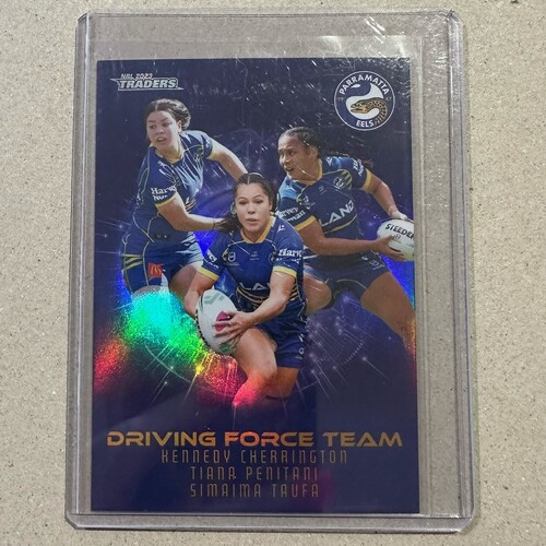 NRL 2023 Traders: Parramatta Eels Driving Force Team Case Card #13/45