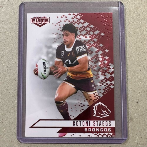 2024 NRL Elite - Ruby Mojo KOTONI STAGGS 06/50  #MR007