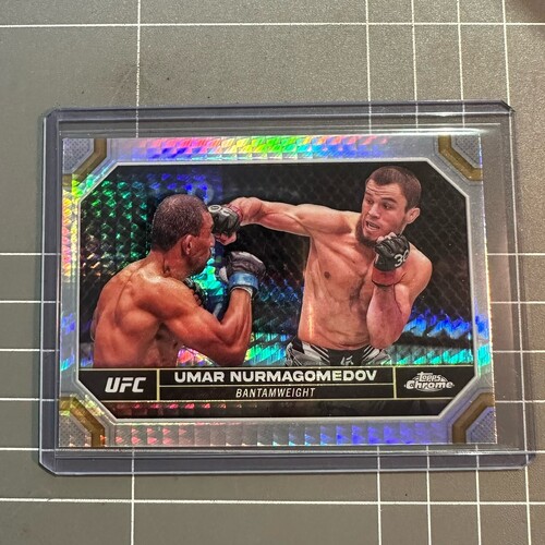 2024 Topps Chrome UFC Umar Nurmagomedov Prism Refractor