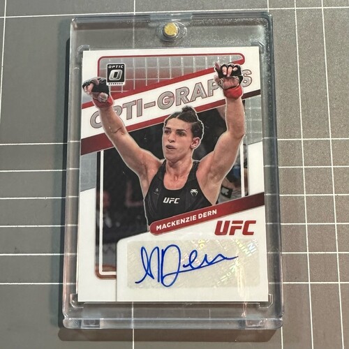 2022 Panini Donruss Optic UFC - Mackenzie Dern Opti-Graphs Base Auto #OG-MKD