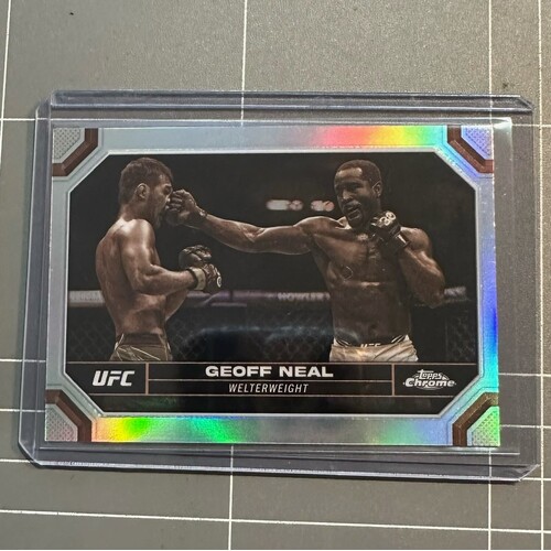 2024 Topps Chrome UFC - GEOFF NEAL Sepia Refractor #67