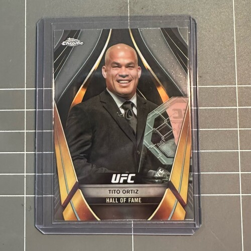 2024 Topps Chrome UFC - TITO ORTIZ Embedded Hall of Fame #EMB-3