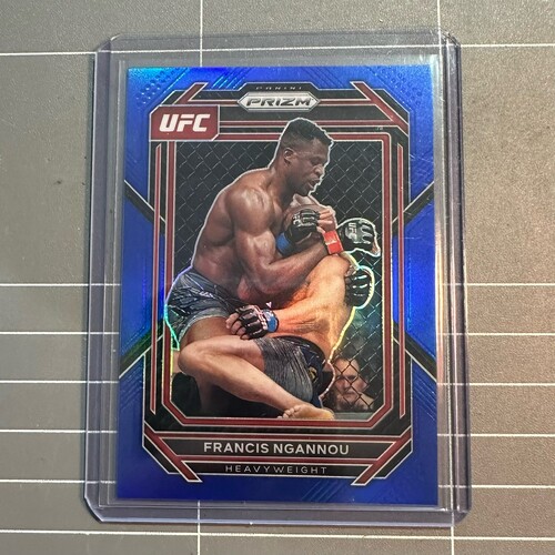 2023 Panini Prizm UFC - FRANCIS NGANNOU Blue Prizm 006/175 #117