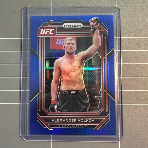 2023 Panini Prizm UFC - ALEXANDER VOLKOV Blue Prizm 041/175 #131