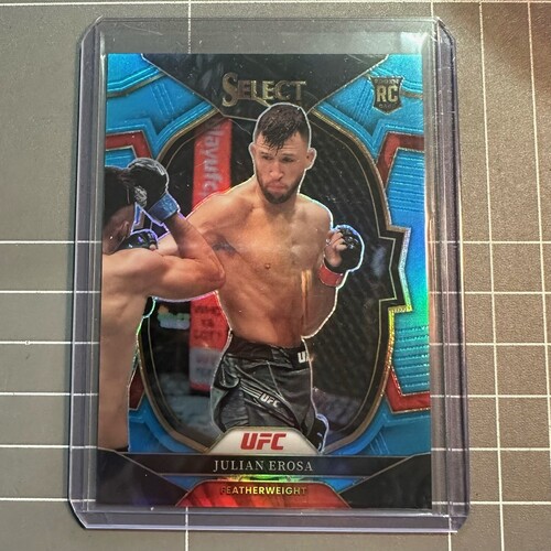 2023 Panini Select UFC - JULIAN EROSA  RC Concourse Light Blue ROOKIE 053/249 #27