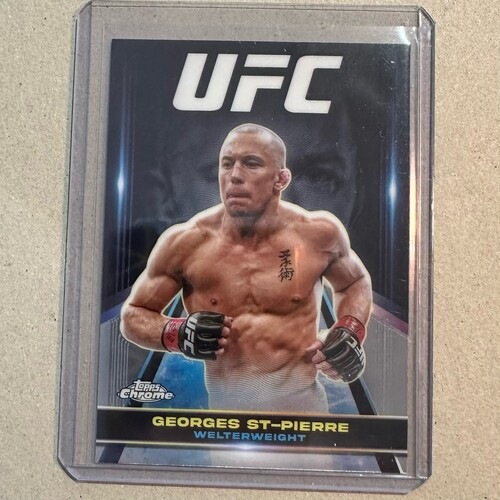 2024 Topps Chrome UFC - Georges St-Pierre Supergiant Insert #SUG-3