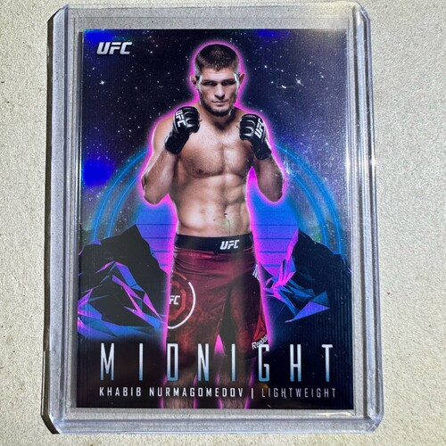 2024 Topps Midnight UFC - KHABIB NURMAGOMEDOV MIDNIGHT #50