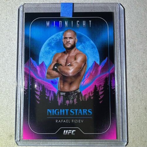 2024 Topps Midnight UFC - RAFAEL FIZIEV Night Stars #NS-12