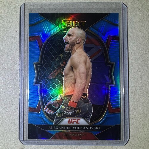 2023 Panini Select UFC - ALEXANDER VOLKANOVSKI Concourse Light Blue Prizm 063/249