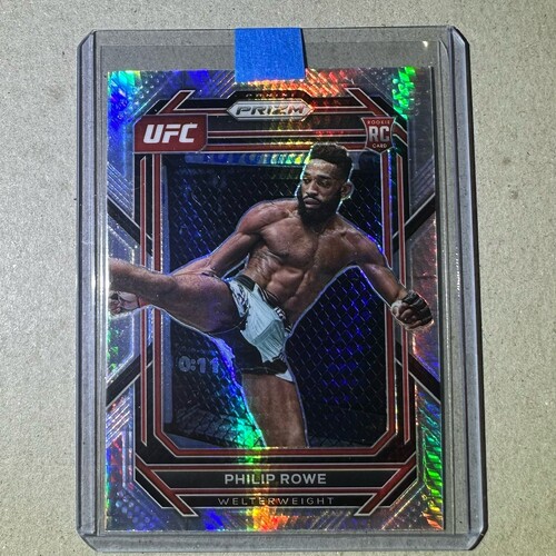 2023 Panini Prizm UFC - PHILIP ROWE - ROOKIE HYPER PRIZM #184