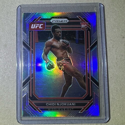 2023 Panini Prizm UFC - CHIDI NJOKUANI - ROOKIE SILVER PRIZM #193