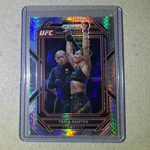 2023 Panini Prizm UFC - TAILA SANTOS Silver hyper #118