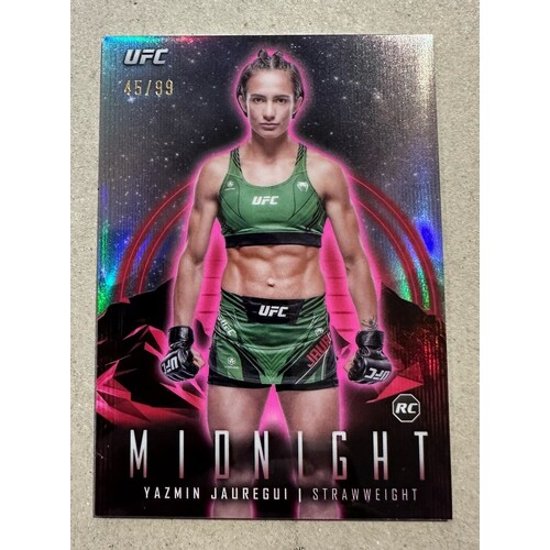 2024 Topps Midnight UFC - Yazmin Jauregui  Rookie Card RC 45/99 #64